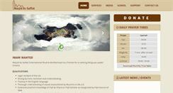 Desktop Screenshot of masjidassaffat.com